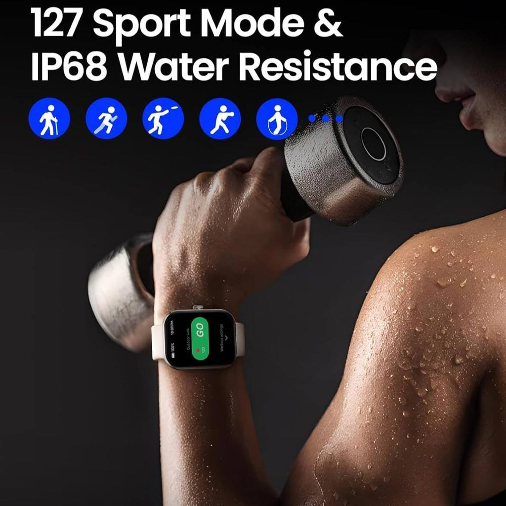 Xiaomi HAYLOU Watch S6 – Smart Watch Bluetooth 5.3 , Écran HD 2.01"  ,  Appels Bluetooth