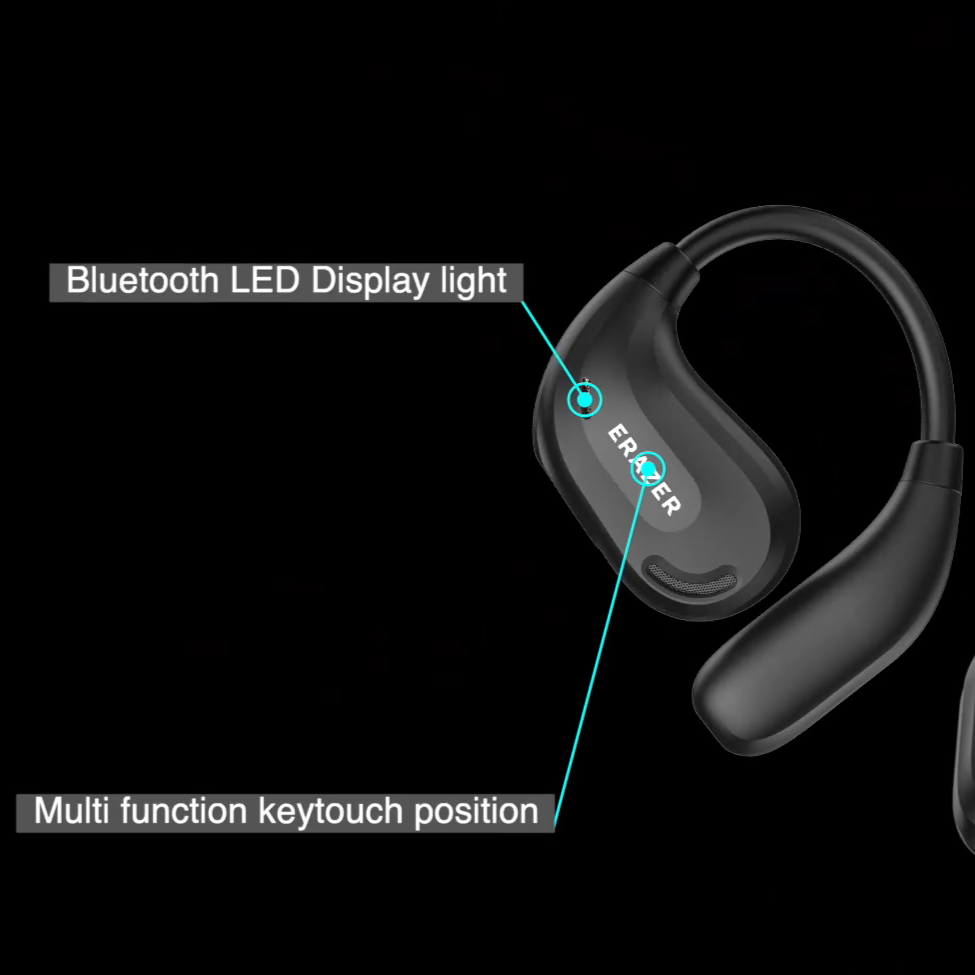 Lenovo ERAZER XT66 PRO – Écouteurs Bluetooth 5.4 avec Traduction IA Instantanée et Écran LED