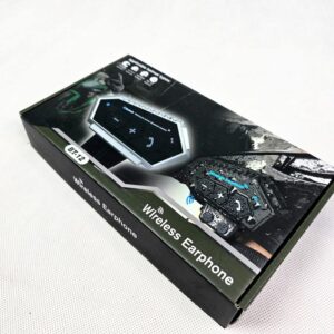Oreillette Bluetooth BT-12 – Kit Mains-Libres pour Casque de Moto