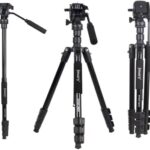 Jmary KT285+NB50 – Trépied Professionnel 2 en 1 avec Tête Fluide