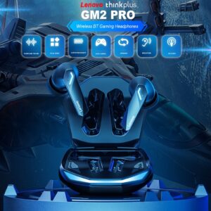 Lenovo GM2 PRO – Écouteurs Gaming Bluetooth 5.3