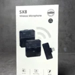 Microphone Sans Fil SX8 – Pour Vlog, Interviews et Streaming
