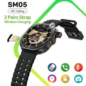 Modio SM05 – Smartwatch avec SIM, Appel HD & Caméra intégrée