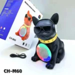 CH-M60 – Haut-Parleur Bluetooth Sans Fil au Design Bulldog