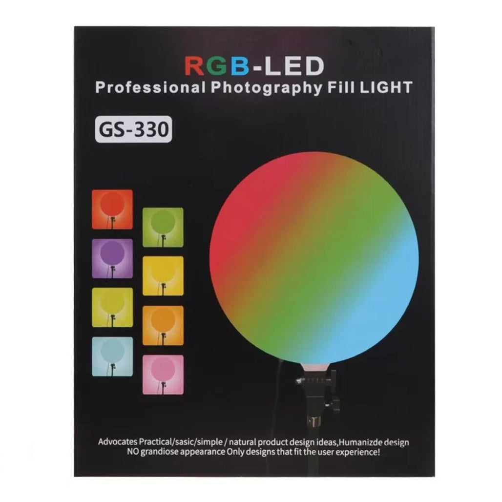 S-330 – Lampe de Photographie Professionnelle LED RGB avec Télécommande S-330 – Lampe de Photographie Professionnelle LED RGB avec Télécommande – Image 2