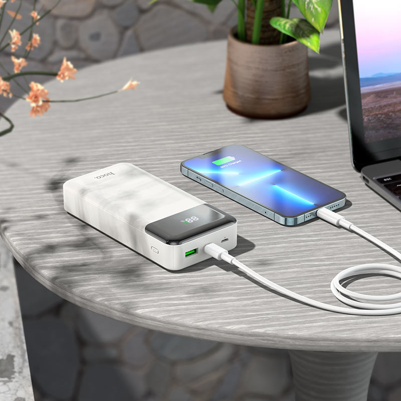 Hoco J102A Cool Figure – Power Bank 20 000 mAh PD20W + QC3.0 Hoco J102A Cool Figure – Power Bank 20 000 mAh PD20W + QC3.0 – Image 7